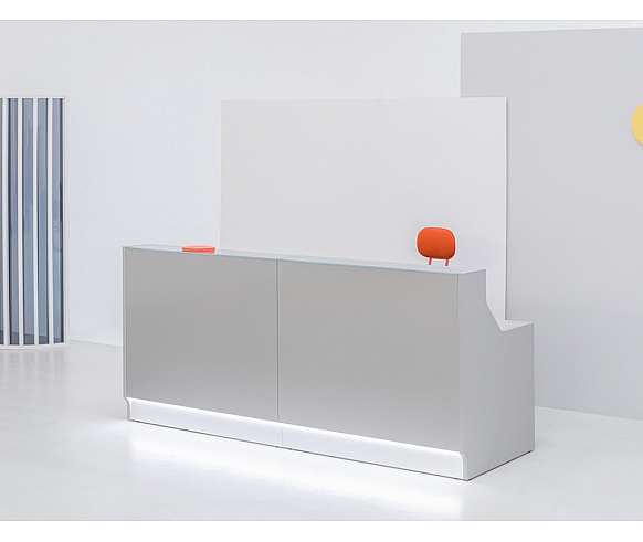 Linea recepcijos baldas